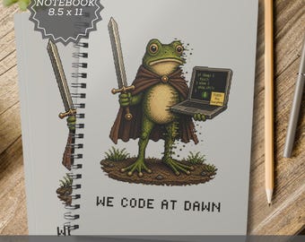 Computer Science Notebook Programming Coding Student Gift STEM Robotics Team Journal Computer Science School Supplies Software Engineering