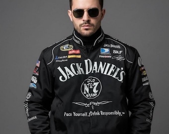 ジャックダニエルジャケット 大人用 F1 ヴィンテージ レーシング