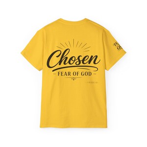 Chosen Fear of God T-Shirt | 1 Peter 2:9 Christian Scripture Tee image 9