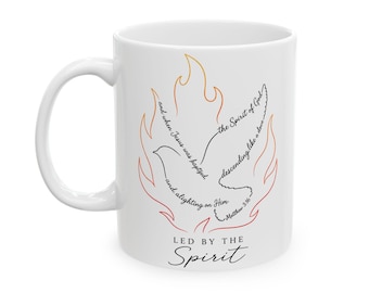 Led by the Holy Spirit Ceramic Mug, (11oz, 15oz)