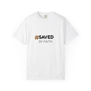 GERED door Geloof T-shirt | Christelijk geloof T-shirt, T-shirt met religieuze Bijbeltekst