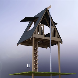 A Frame Tree House, Building Plans and Instructions image 4