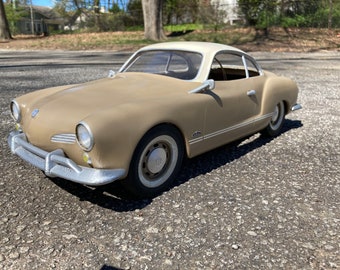 1/8th Scale RC Volkswagen Karmann Ghia 3D Print files and instructions