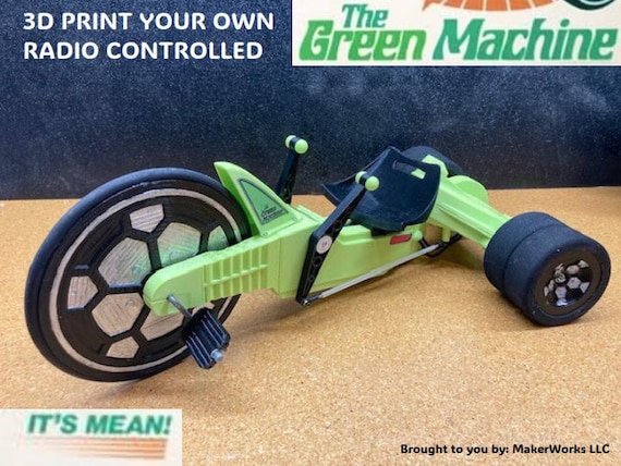 3D Print Your Own 1:3 Scale RC GREEN MACHINE !!! - Etsy