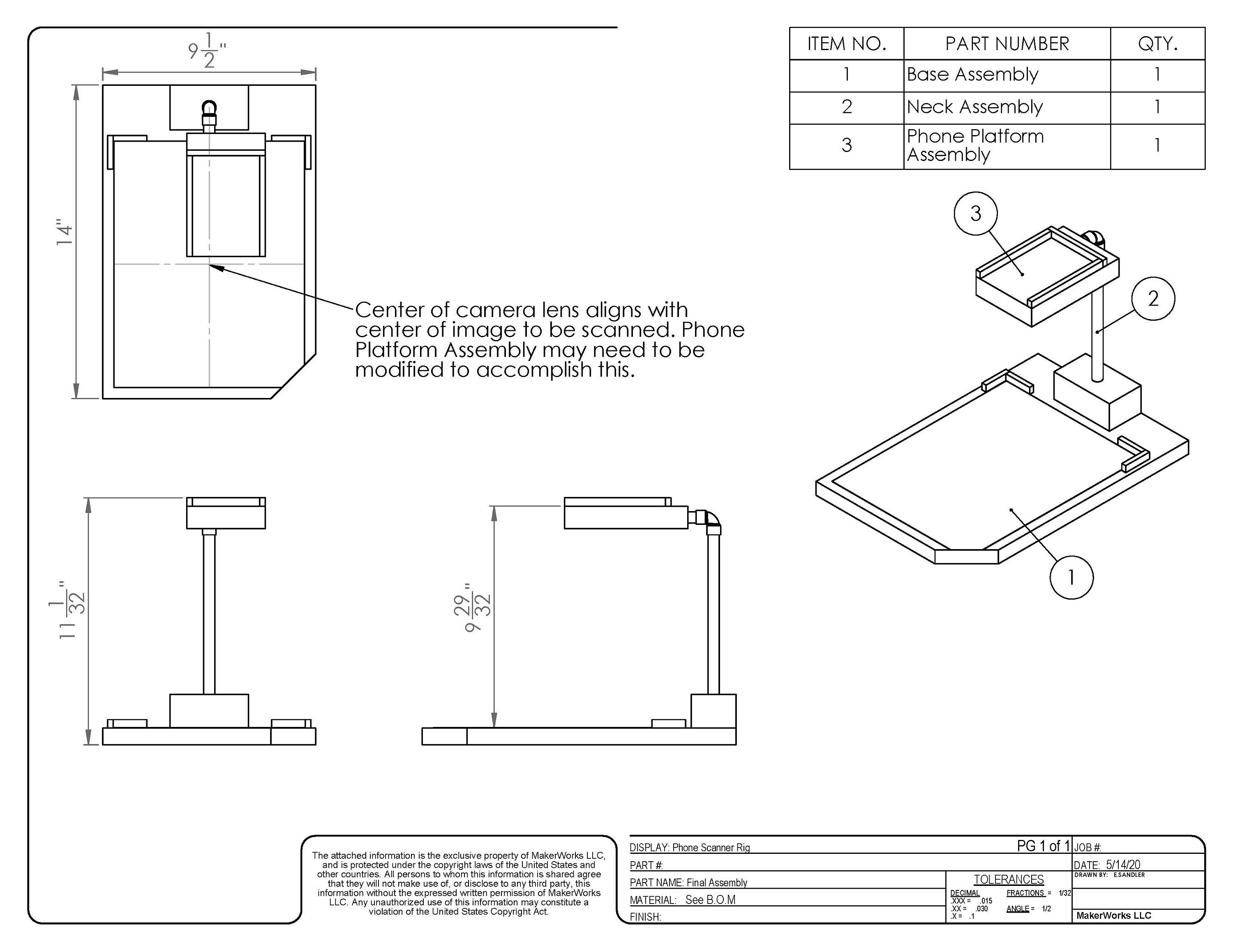 Build Your Own Smartphone Camera / Scanner Rig - Etsy