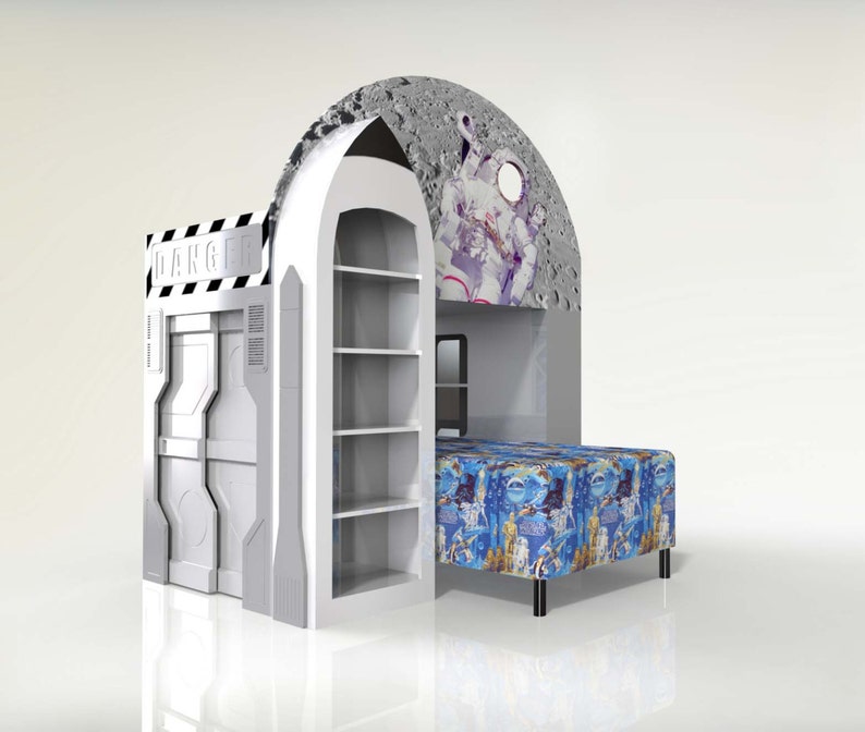 Outer Space Bunk Bed Plans and Instructions. Perfect for your little Astronaut. image 5