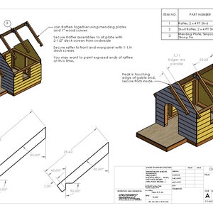 Dog House Bungalow Plans and Instructions image 4