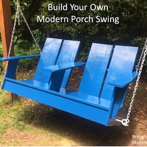 Build Your Own Modern Porch Swing