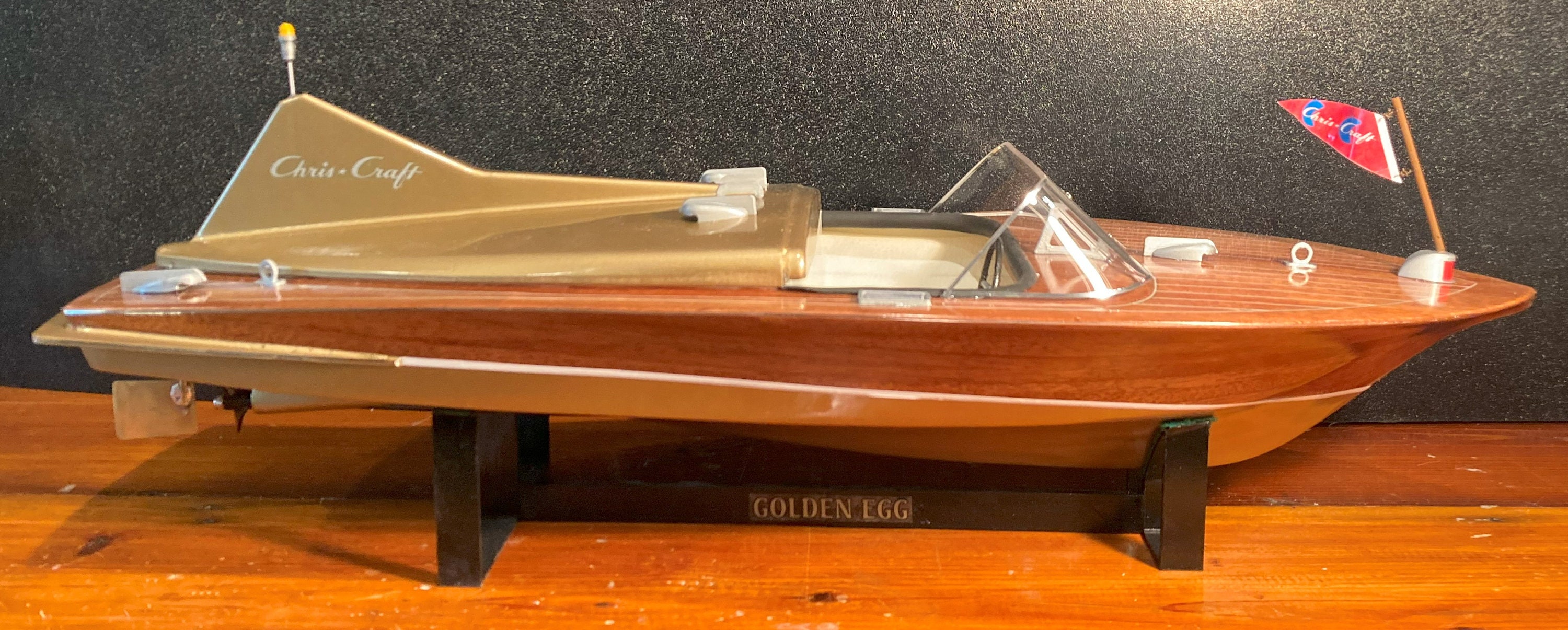 Chris Craft Cobra大きな模型キットクラシックボートラジコン化材料 1/10th Scale 1955 Chris Craft Cobra - RC Boat Model 3D Print