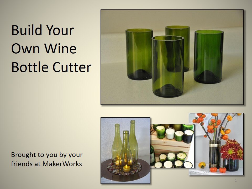 Wine Bottle Cutting Jig Plans and Instructions