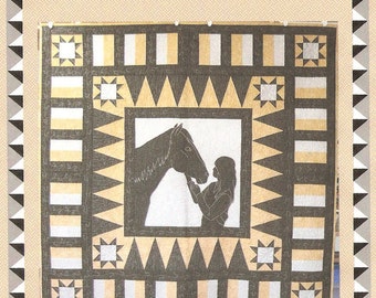 horse quilt pattern etsy