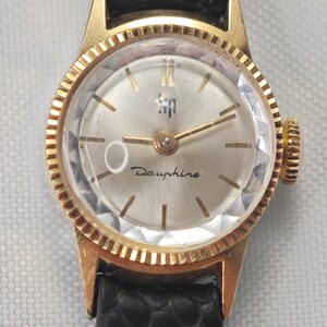 Vtg Lip Goldtone/White Women\'s Watch Proantic: Lip Vintage Women Watch Off White Dial Yellow Gold  main image 2