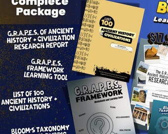 The G.R.A.P.E.S. of Ancient History and Civilizations Report Package