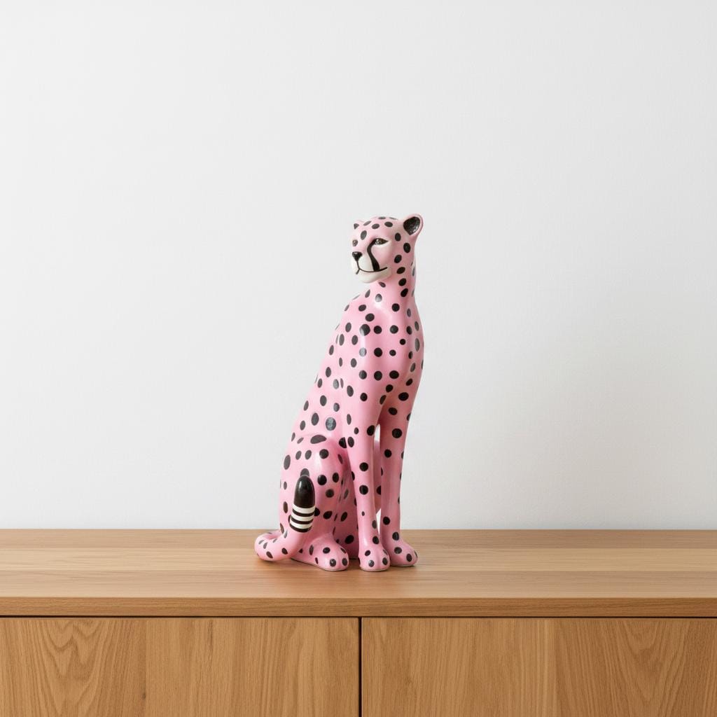 Pink Leopard family 』by Zuberi 60*60cm E Gift set I love leopard