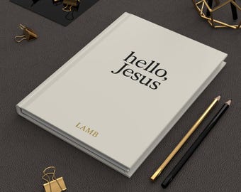 Christian Hardcover Journal: Matte Finish, Perforated Pages