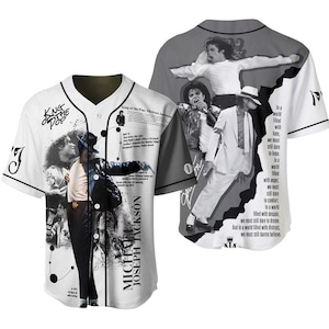 Personalized Michael Jackson 3D Jersey - King of Pop Tribute Shirt