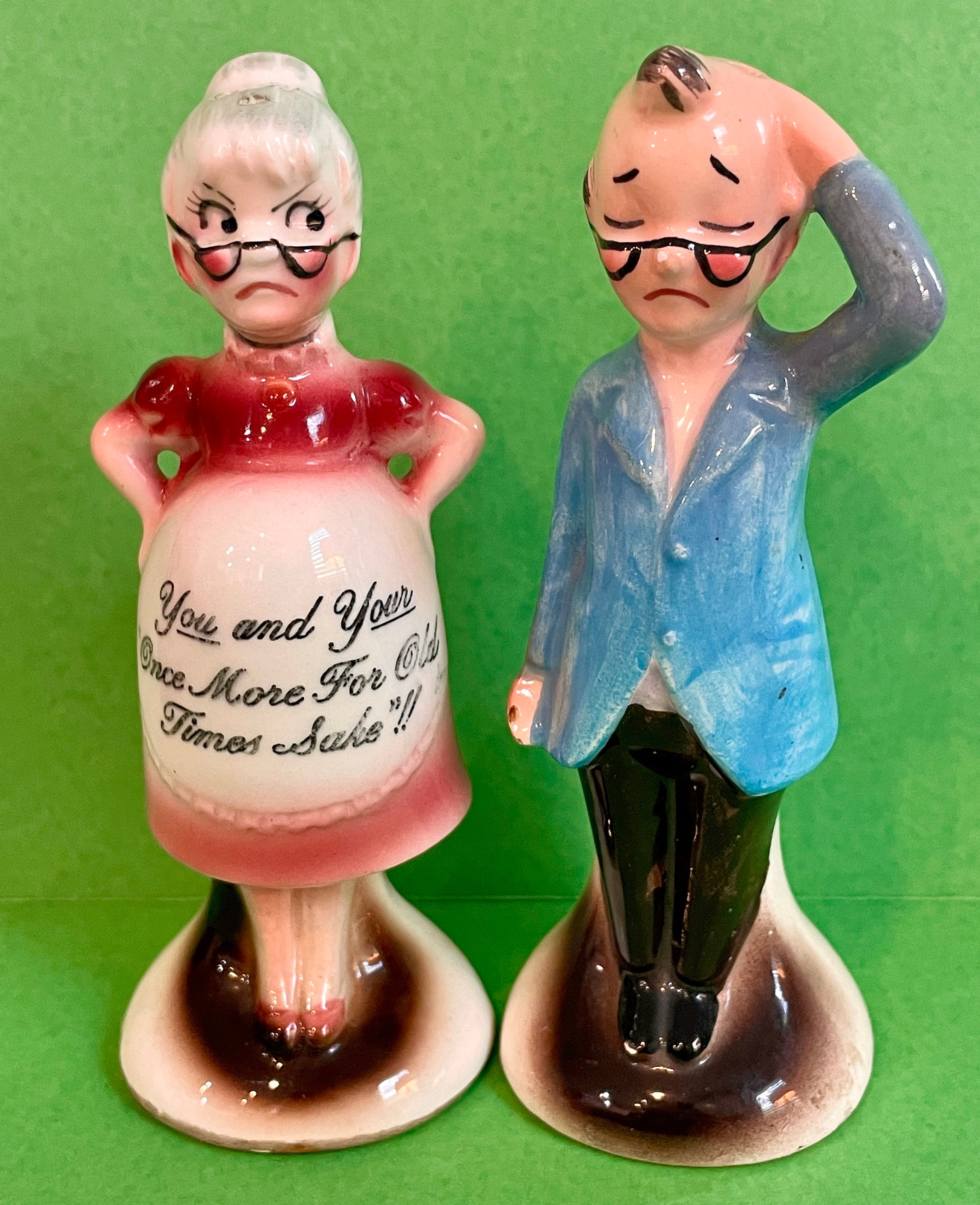 Salt Shakers, Vintage 1960's, Enesco - Etsy