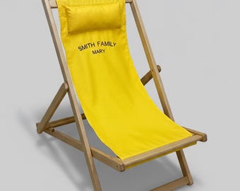 Custom Wooden Chaise Lounge - Custom Beach Chair