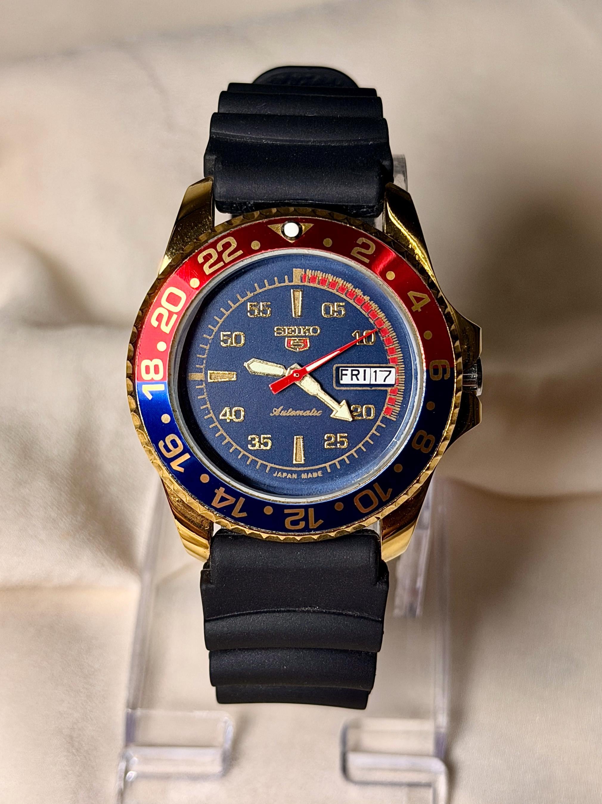 Seiko Diver Pepsi - Etsy