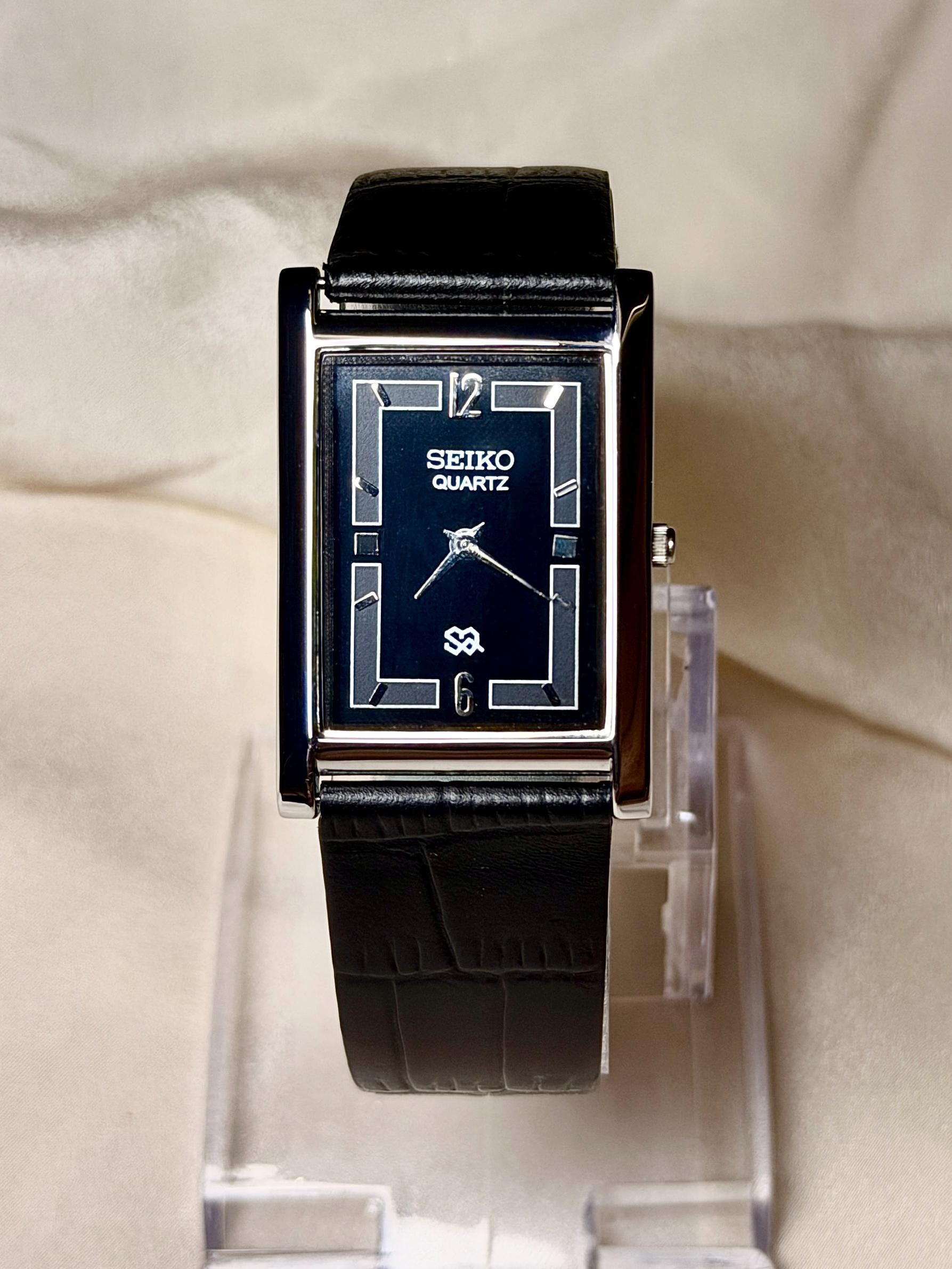 Seiko square watch men - Etsy 日本