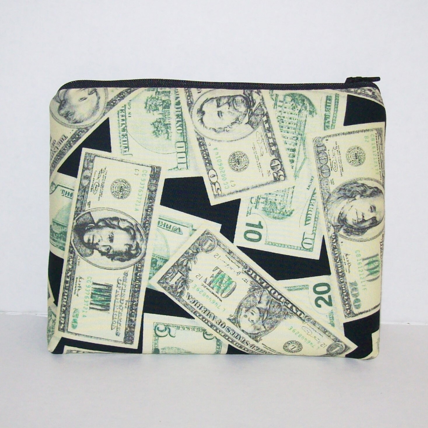 Cash Money Zipper Bag Pipe Pouch Padded Pipe Case Stash Etsy