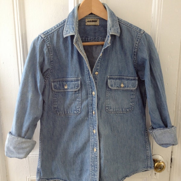 L.L. Bean Vintage Denim Shirt - S