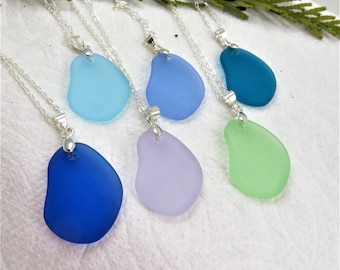 sea glass necklace