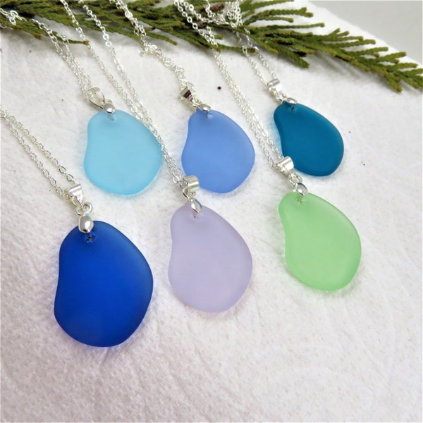 sea glass necklace