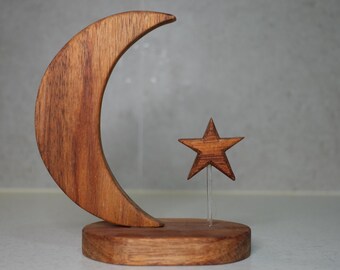 Decorative Moon & Star