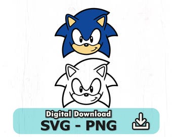 Testa di riccio, faccina carina SVG, file di taglio per Cricut, png, download immediato, COD015