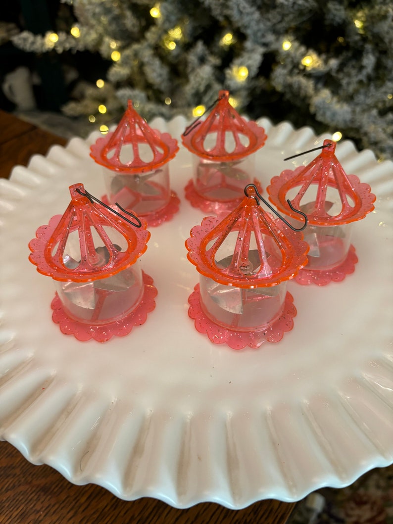 Vintage Twinkler Birdcage Spinner Ornaments image 3