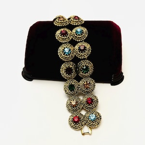 Judy Lee Rhinestone Bracelet