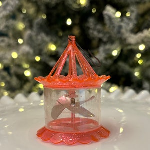 Vintage Twinkler Birdcage Spinner Ornaments image 1