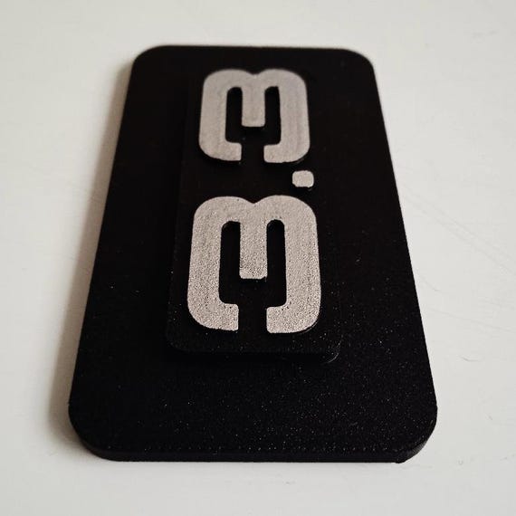 BMW Alpina E46 B3 3.3L Engine Cover Badge Replacement QUALITY ! - Etsy