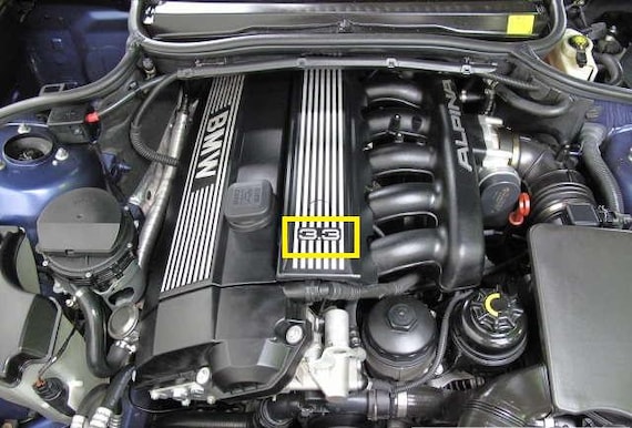 BMW Alpina E46 B3 3.3L Engine Cover Badge Replacement QUALITY ! - Etsy