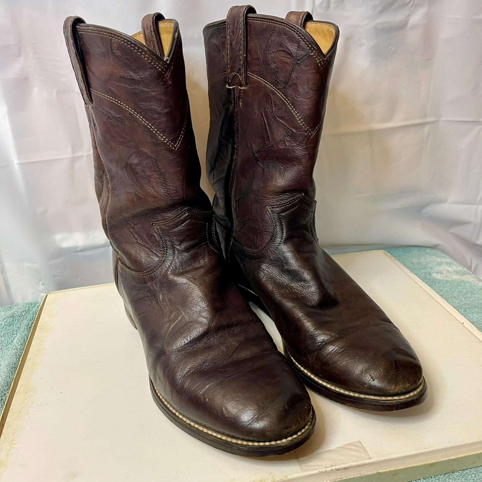 Mens Vintage Justin Boots - Etsy