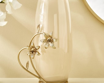 スタイル 42B - 吹きガラスの壷 - 蓋付き花瓶 #646 - Etsy 日本