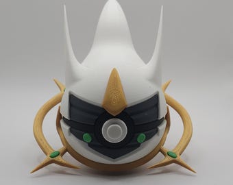 Op Arceus geïnspireerd personageontwerp - 3D-geprinte displaybal - uniek verzamelobject fanart
