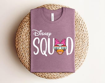 Retro Daisy Shirt, Vintage Disney Friends Tee, White Disney Graphic Tee, Disney Trip Shirt, Best Friend Gift Tee