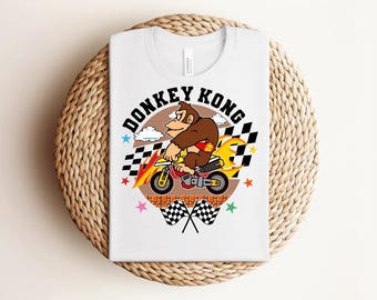 Vintage Funky Kong T-Shirt, Nintendo Donkey Kong Country Graphic Tee, Super Mario Universe Fan Gift, Retro Game Character Shirt