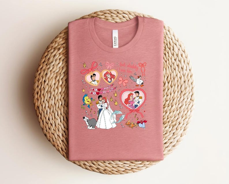 The Little Mermaid Shirt, Disney T-shirt, Women's Little Mermaid Ariel Shirt, Ariel Mermaid Shirt, Disney Ariel Shirt image 8