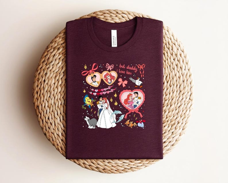 The Little Mermaid Shirt, Disney T-shirt, Women's Little Mermaid Ariel Shirt, Ariel Mermaid Shirt, Disney Ariel Shirt image 2