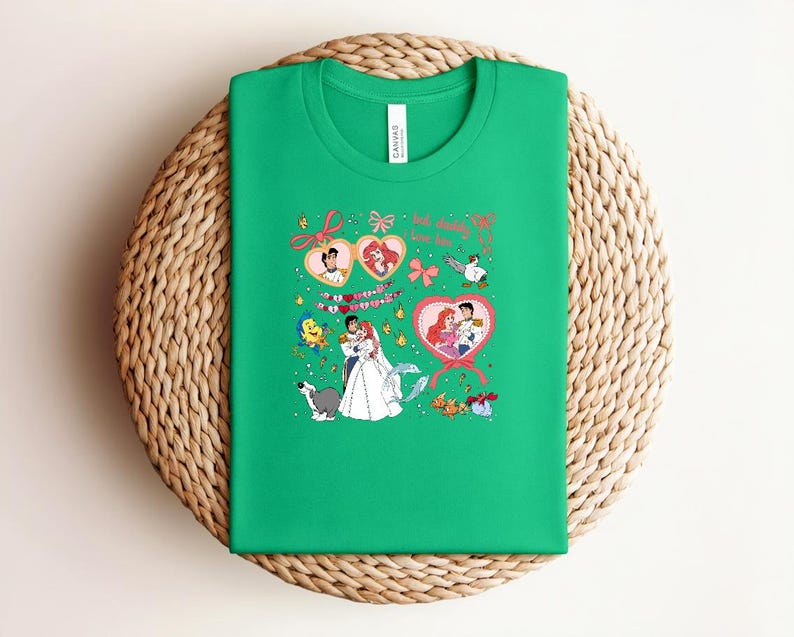 The Little Mermaid Shirt, Disney T-shirt, Women's Little Mermaid Ariel Shirt, Ariel Mermaid Shirt, Disney Ariel Shirt image 5