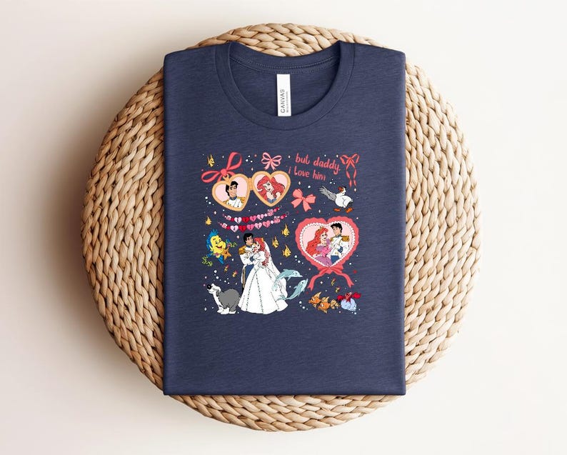 The Little Mermaid Shirt, Disney T-shirt, Women's Little Mermaid Ariel Shirt, Ariel Mermaid Shirt, Disney Ariel Shirt image 7