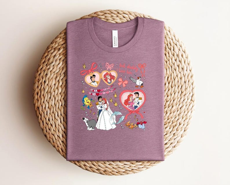 The Little Mermaid Shirt, Disney T-shirt, Women's Little Mermaid Ariel Shirt, Ariel Mermaid Shirt, Disney Ariel Shirt image 3
