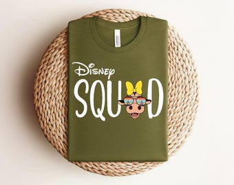 Retro Clarabelle Cow T-Shirt, Trending Unisex Sweatshirt, Disneyland Vacation trip Gift 2025, Cowgirl Disney Sweater, Clarabelle Shirt