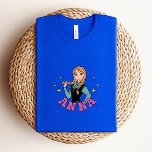 Anna Shirts, Disney Princess Anna Tee, Anna Flounder Shirt, Birthday Girl Trip Shirt, Disney Family Shirts bild 11