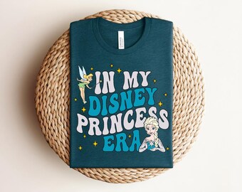 In My Princess Era Shirt, Theme Park Girls Trip Tee, Magic Vacation Sweatshirt, Princess Elsa Tee, Princess Family Trip Shirt