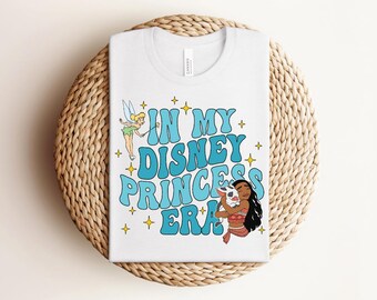 In My Princess Era Shirt, Theme Park Girls Trip Tee, Magic Vacation Sweatshirt, Princess Moana Tee, Princess Family Trip Shirt