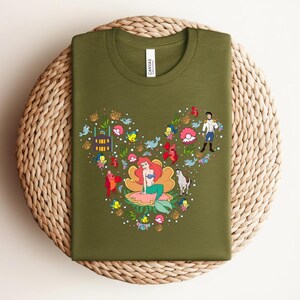 The Little Mermaid Shirt, Disney T-shirt, Women's Little Mermaid Ariel Shirt, Ariel Mermaid Shirt, Disney Ariel Shirt Bild 9